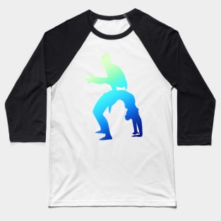 Copy of A women’s pair doing straddle on bridge Baseball T-Shirt